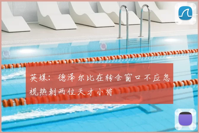 英媒:德泽尔比在转会窗口不应忽视热刺两位天才小将