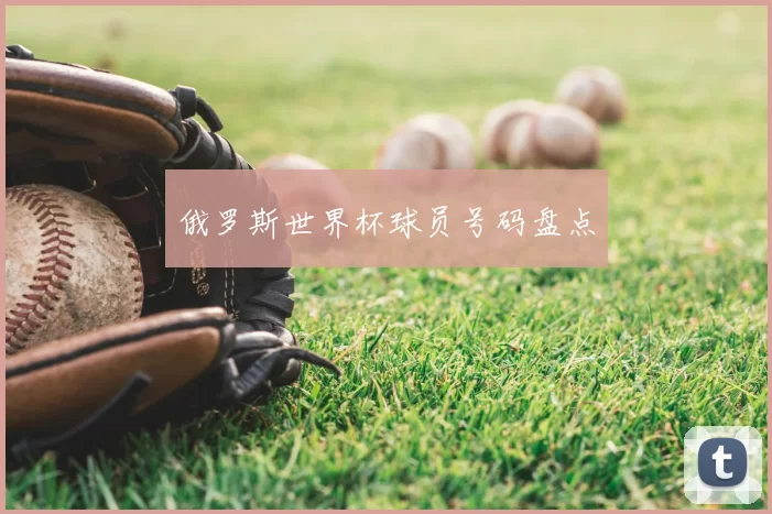 俄罗斯世界杯球员号码盘点